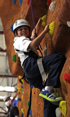 Climbing wall